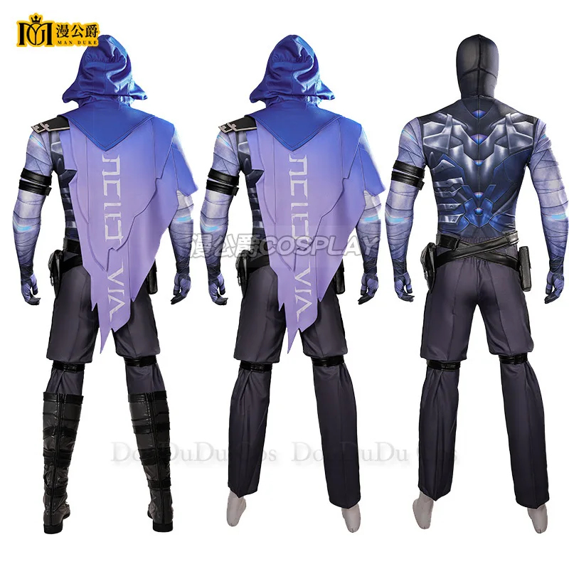 Party Games Youtube - Costume de cosplay Omen Rave pour