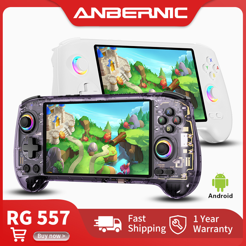 Party Games Android - Console de jeu portable Anbernic RG557,