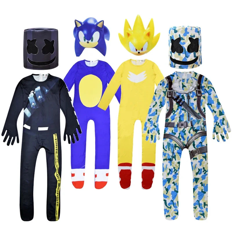 Party Games Youtube - Masque d'halloween Marshmello DJ pour garçons,