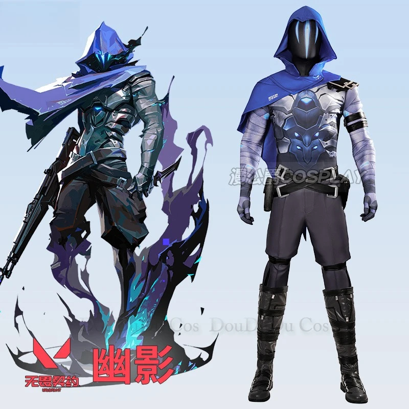 Costume de cosplay Omen Rave p - Party Games Youtube avis et prix