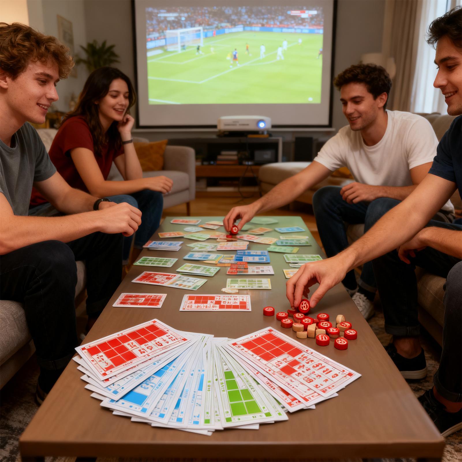 Ensemble de Bingo en bois Vint - Play Friends Party Games avis et prix