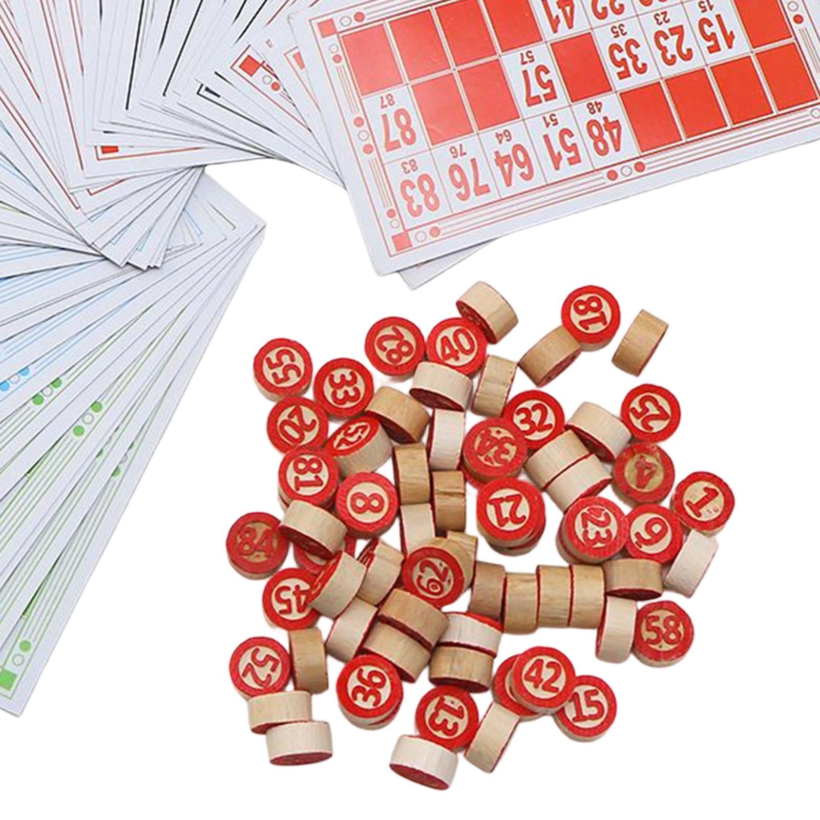 Jeu de Bingo en bois, jouets é - Play Friends Party Games avis et prix