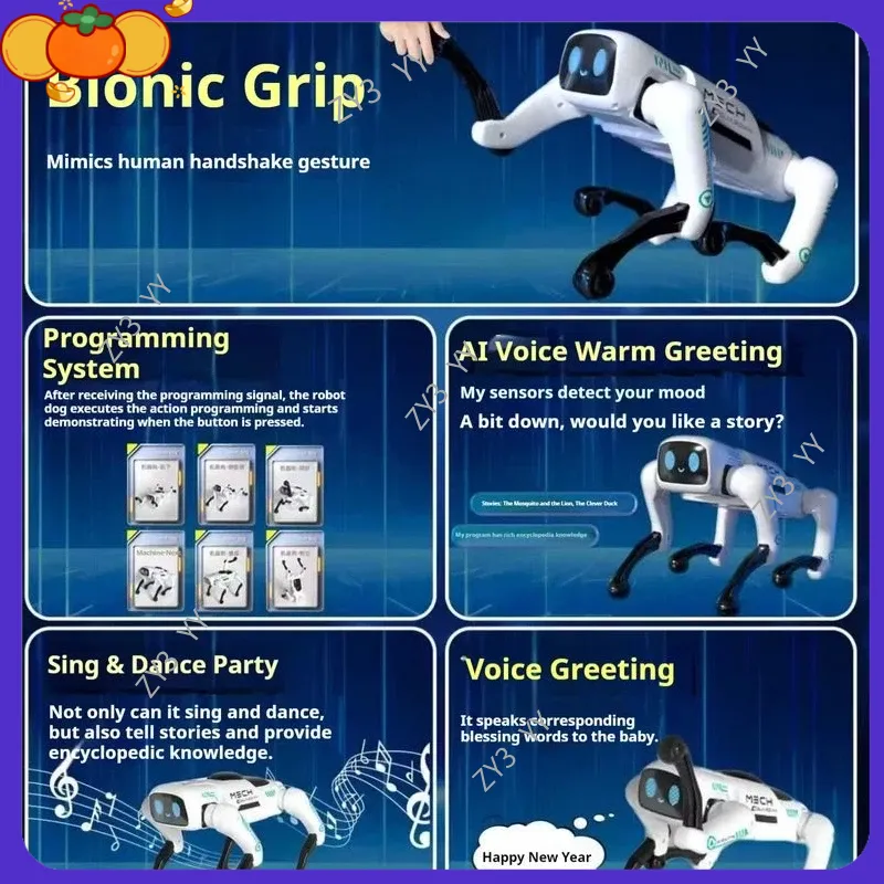 Leo 2026 Nouveau Robot Chien T - Party Games Birthday avis et prix